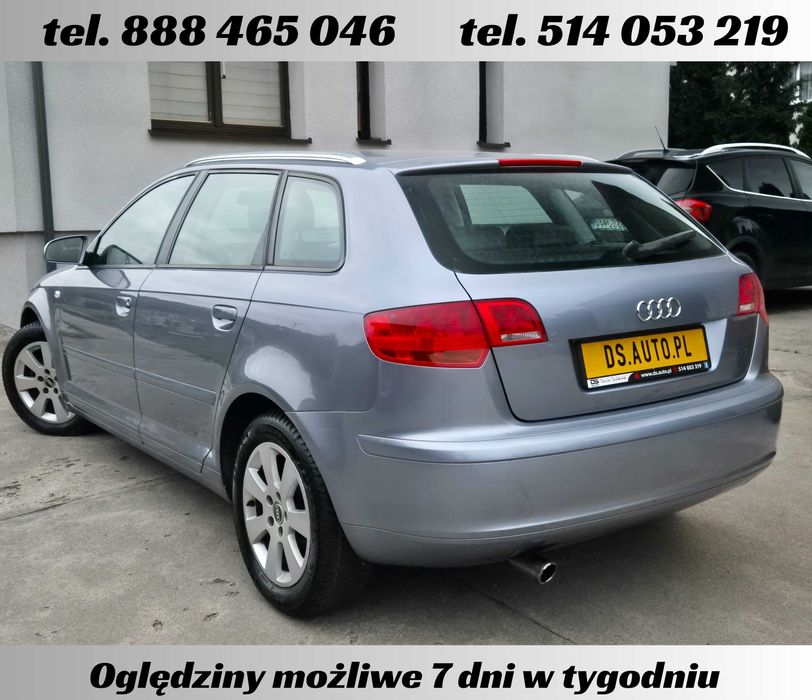 Audi A3 8P • 1.6 MPI benz 102 KM • 5 drzwi • ALU • ZADBANY • z Niemiec