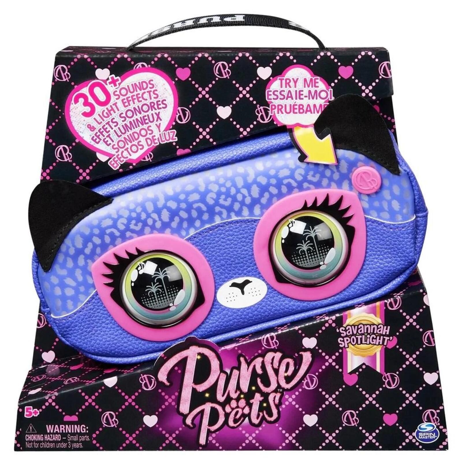 Interaktywna Saszetka Purse Pets Gepard pudełko,224x214 mm
