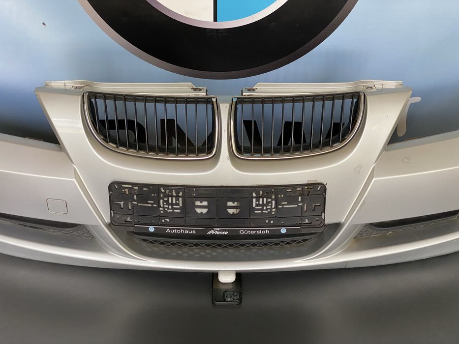 Передній бампер BMW E90 E91 Дорест 354 Titan Silver Сірий Бампер БМВ