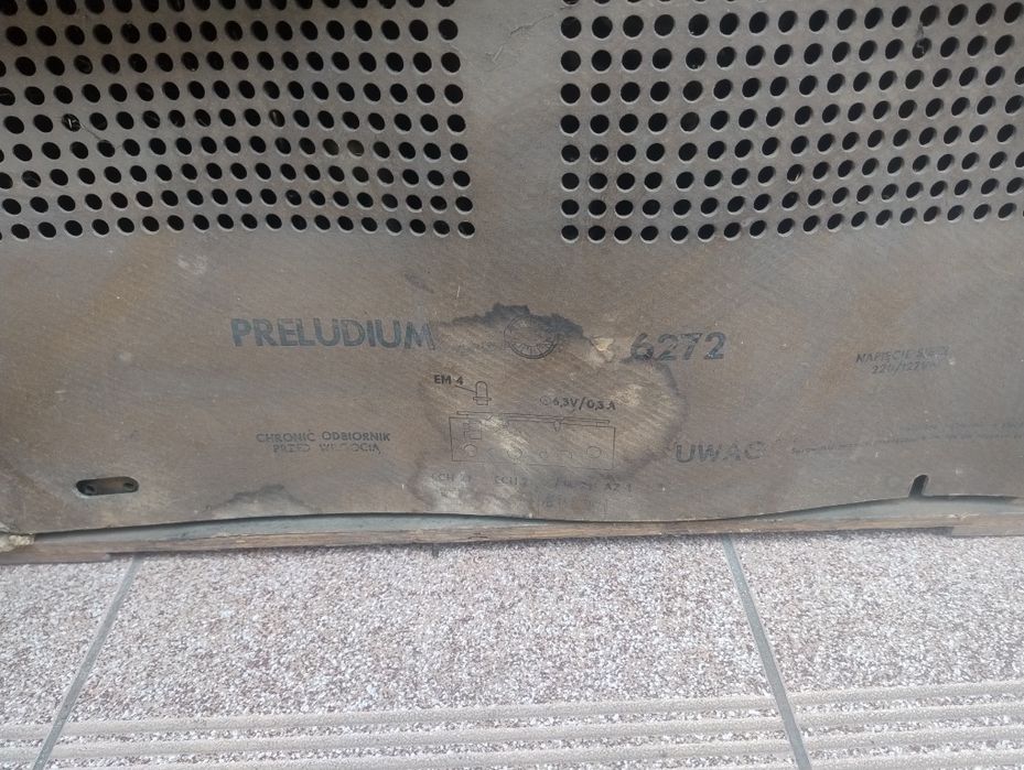 Radio Preludium 6272 polskie PRL