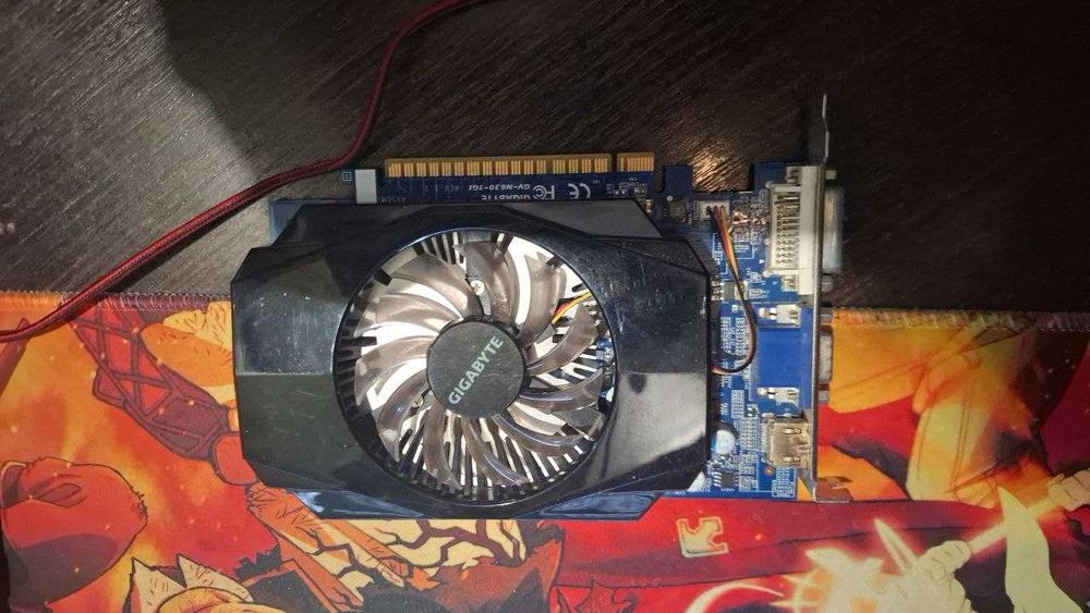 Відеокарта Gygabyte GT630 1Gb GV-N630D3-1GI (128 bit) (DVI HDMI VGA)
