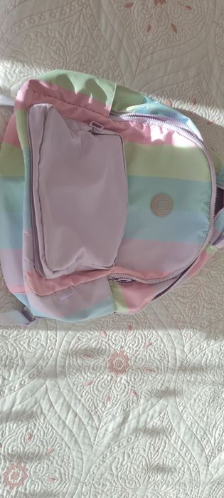 Conjunto mochila, estojo e lancheira