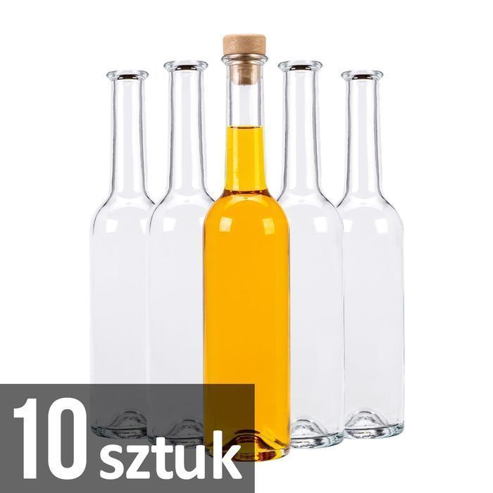 10x butelka FENICE 350 ml na oliwę nalewki z korkiem