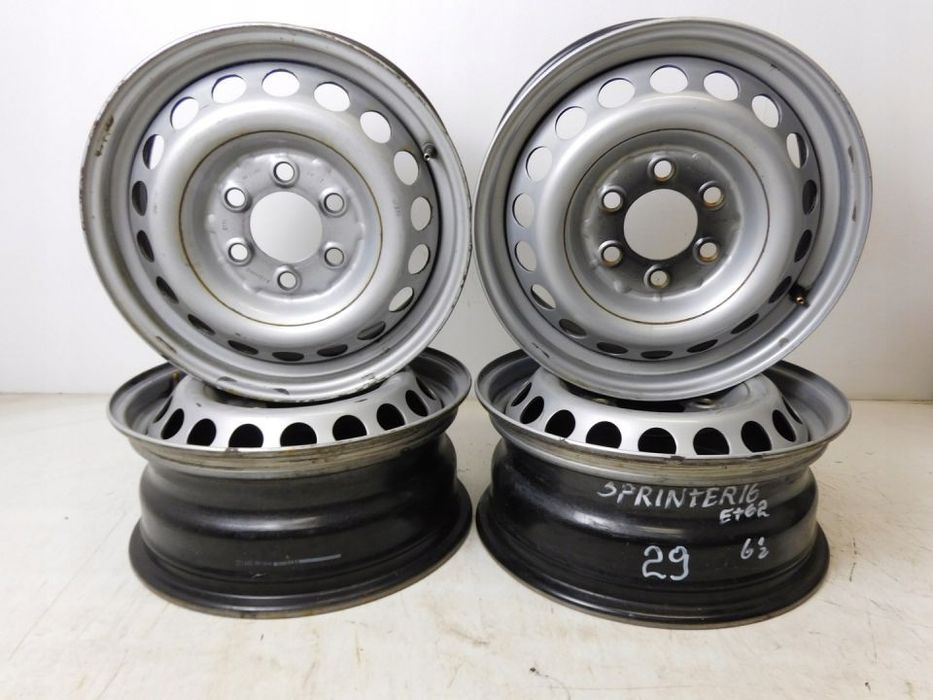FELGI STALOWE 16 MERCEDES SPRINTER VW CRAFTER ET62