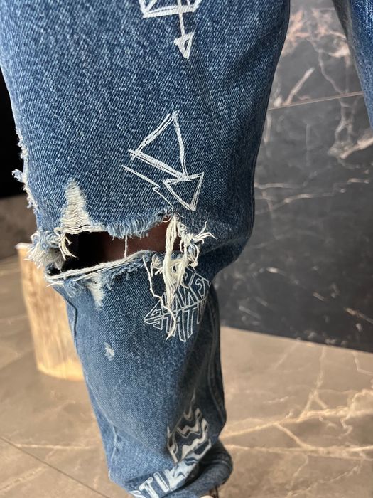 Джинси Zara сині