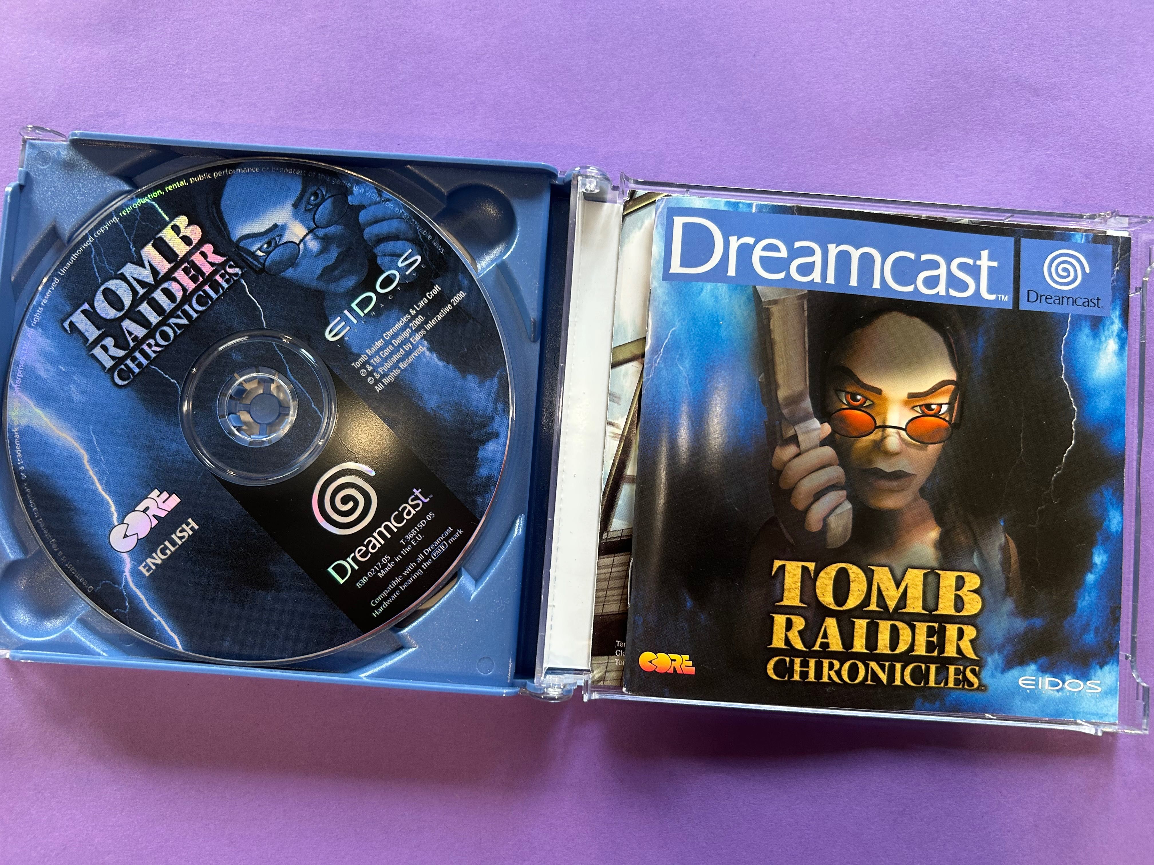 Tomb Raider Chronicles Sega Dreamcast