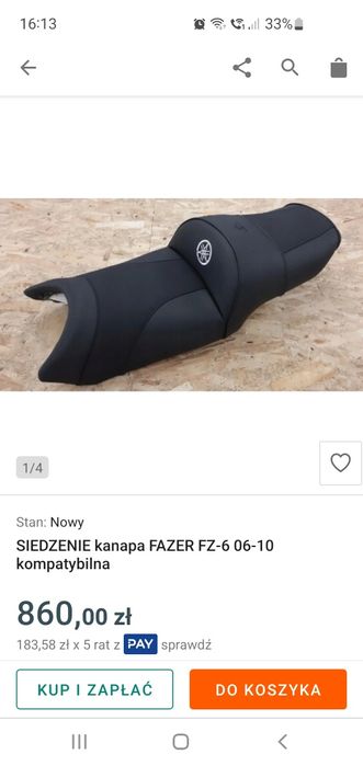 Yamaha FZ6 s2 2010r stan bdb