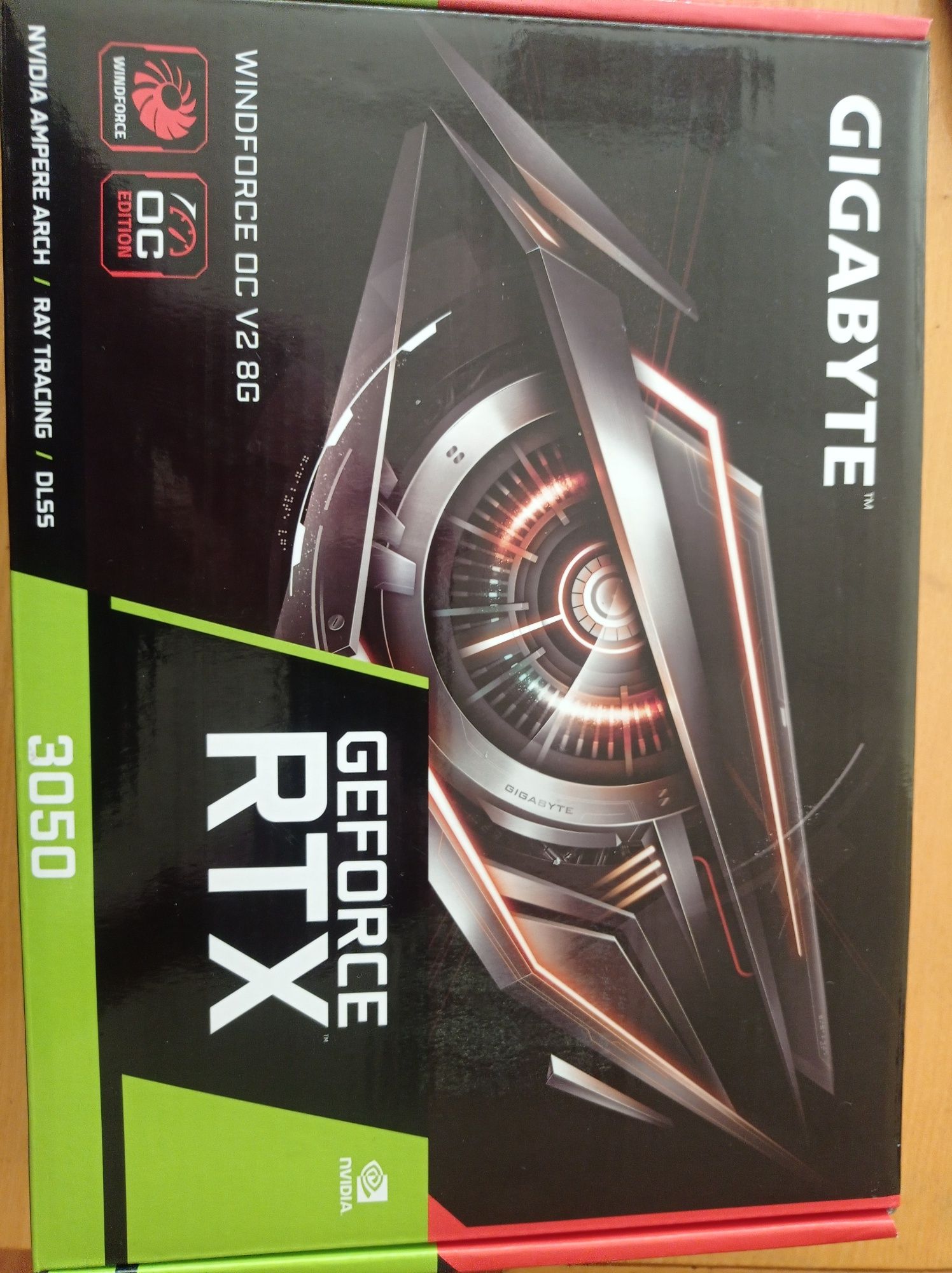 Відеокарта Gigabyte PCI-Ex GeForce RTX 3050 Gaming OC V2 8GB
