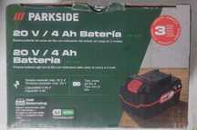 Bateria 20v / 12v Parkside - novo