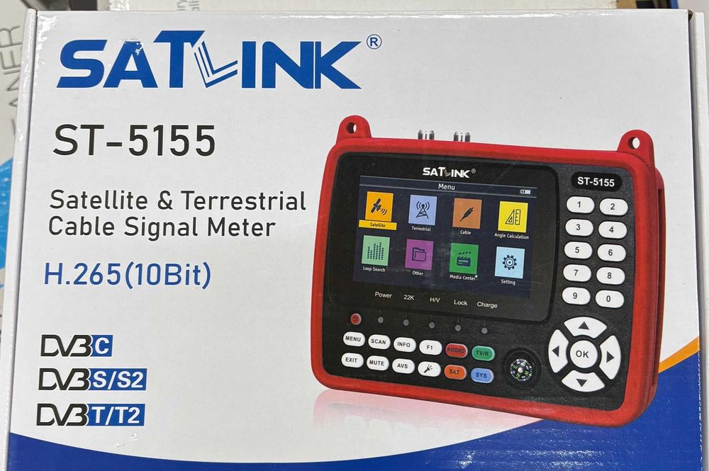 Miernik satelitarny Satlink ST-5150 DVB-S2 T2/C Combo LIVE