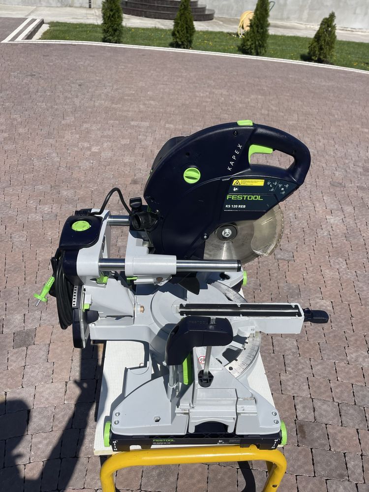 Торцовочная пила с протяжкой FESTOOL KAPEX KS 120 REB