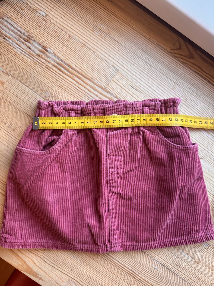 Дівчача спідниця вельветова Zara 104