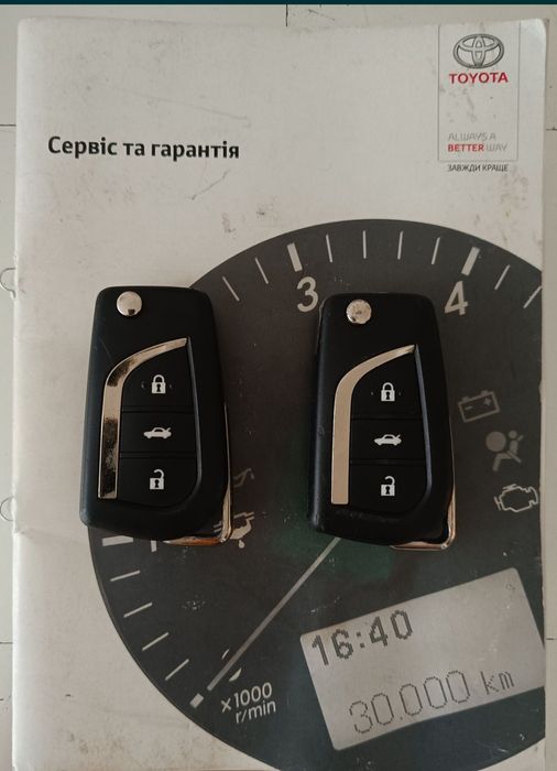 Тойота 2017г. Пробег 88888 км.