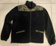 Bluza do munduru do klasy wojskowej polar US czarny /wstawki moro wz93