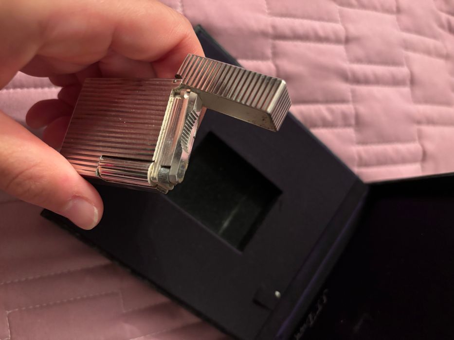 Isqueiro da Dupont, como novo em prata