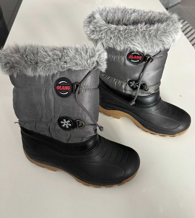 Buty dziecięce śniegowce Olang śliczne ciepłe rozmiar 33/34