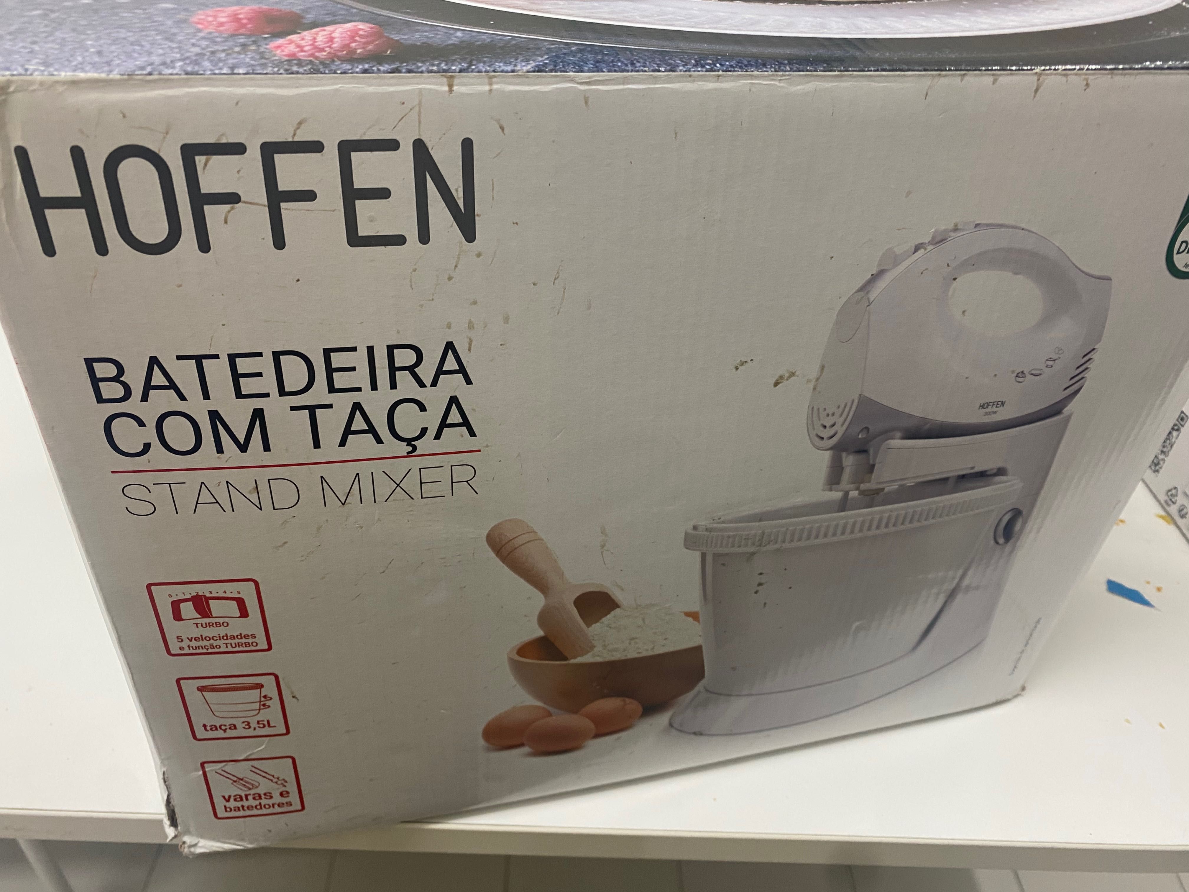 batedeira HOFFEN, NOVA com taça misturadora