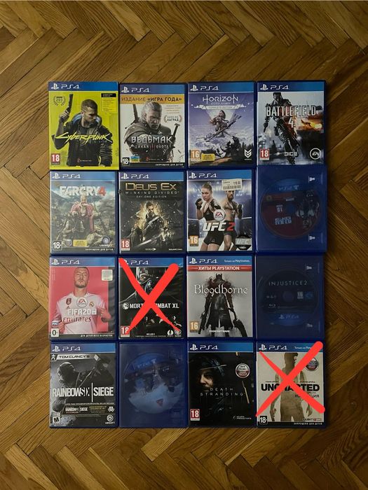 Ігри для консолі PS4