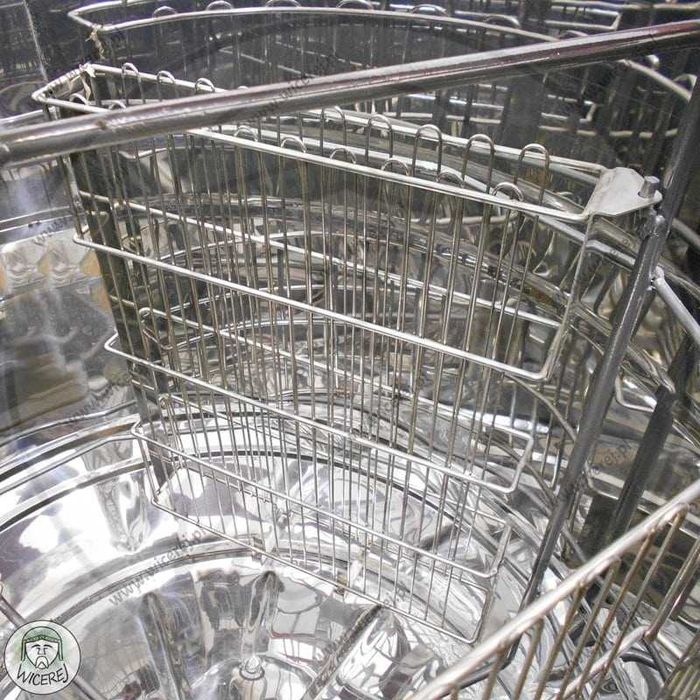 Miodarka 3 kasetowa ręczna uniwersalna nierdzewny zbiornik wirówka