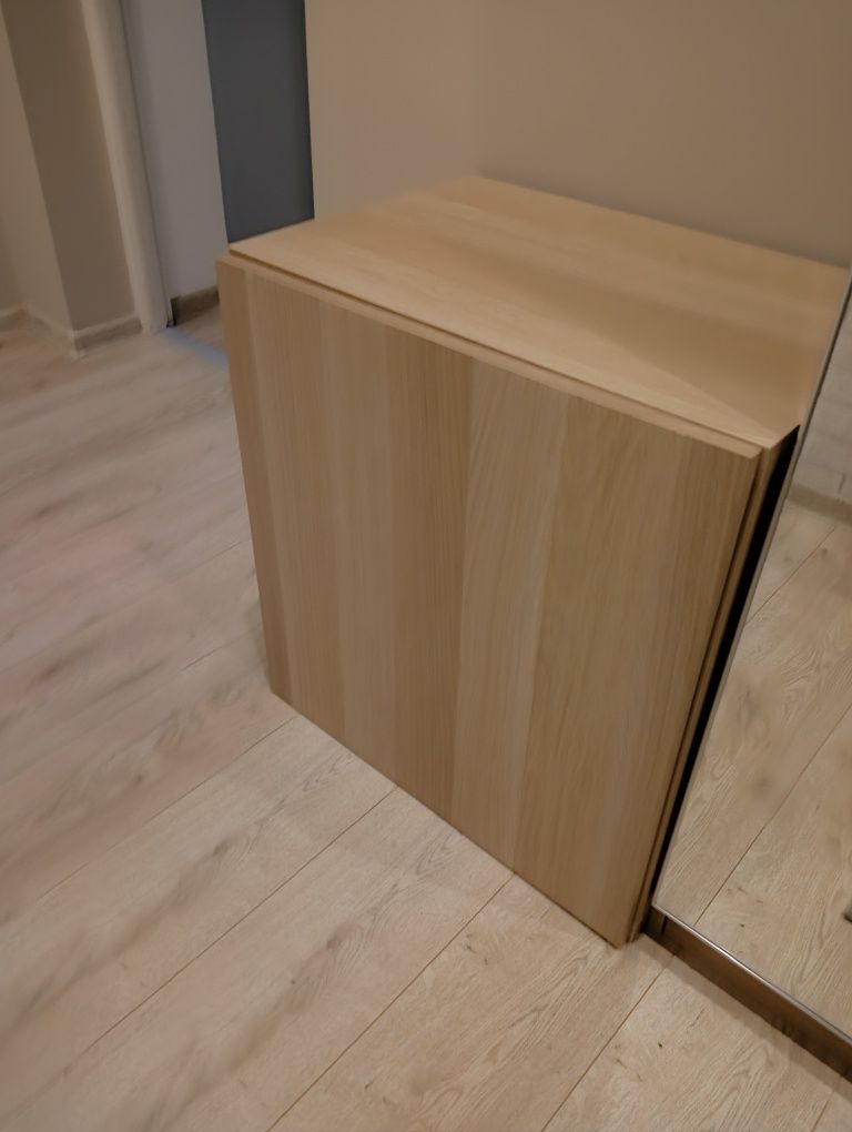 Ikea besta szafka dąb bejcowany+dodatkowy front