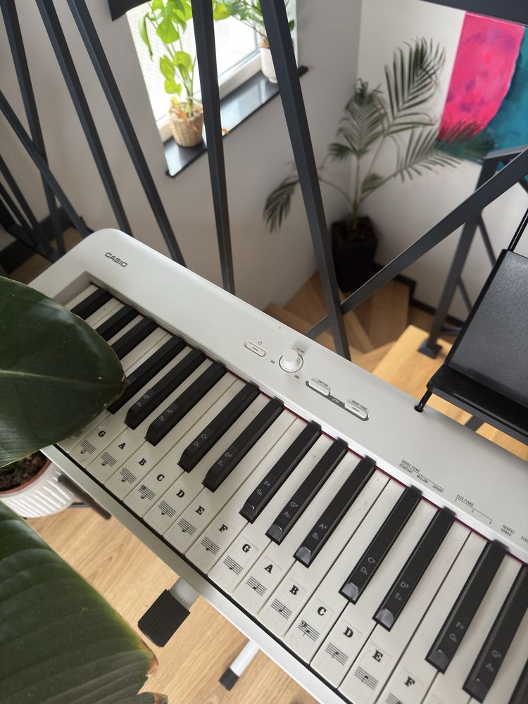 Pianino Casio CDP-S110 stan idealny zestaw białe