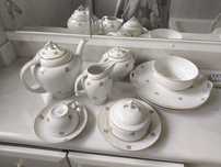 Serviço Chá Porcelana Fabrica Coimbra