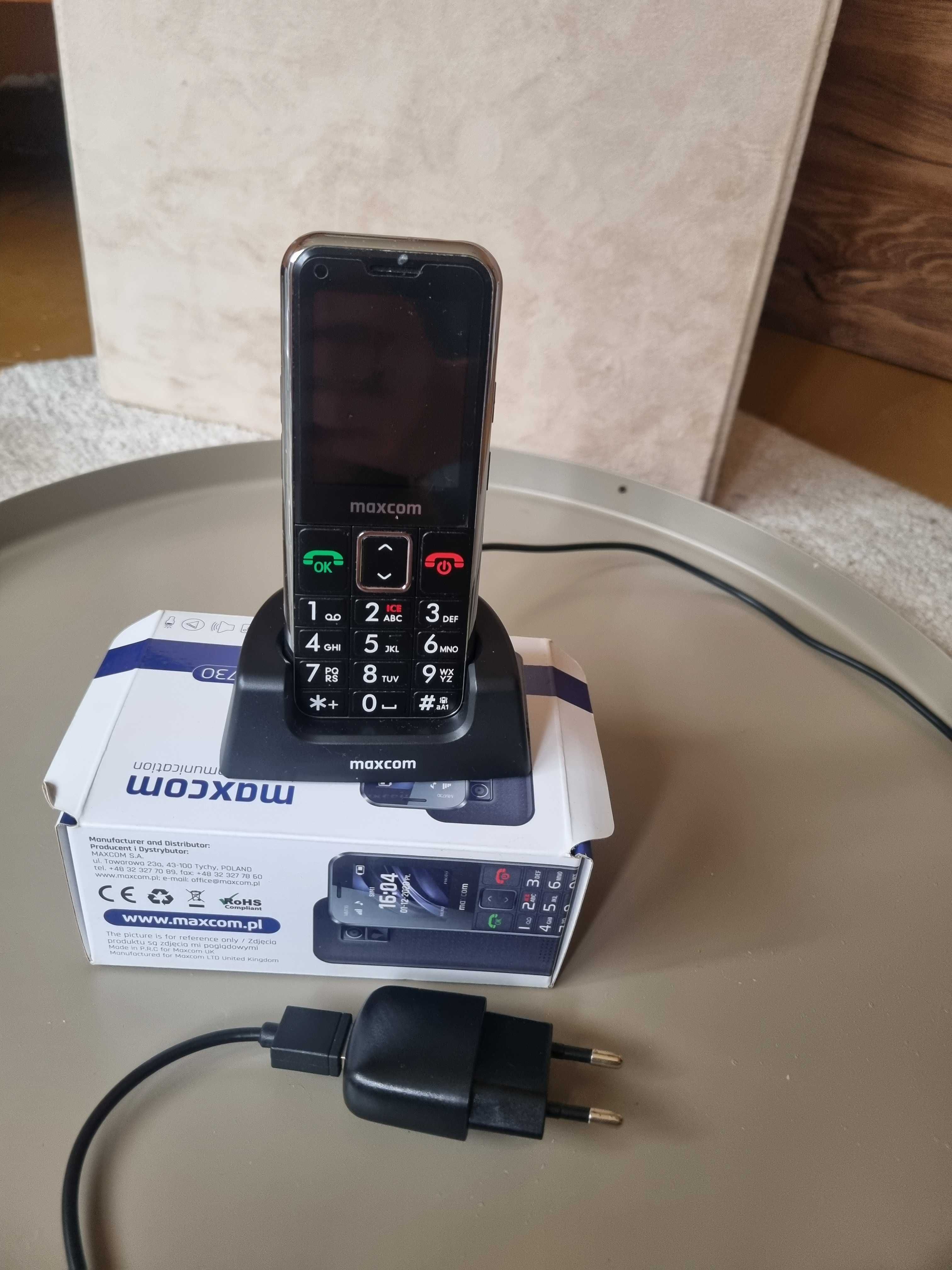 Telefon komòrkowy dla osoby starszej MAXCOM