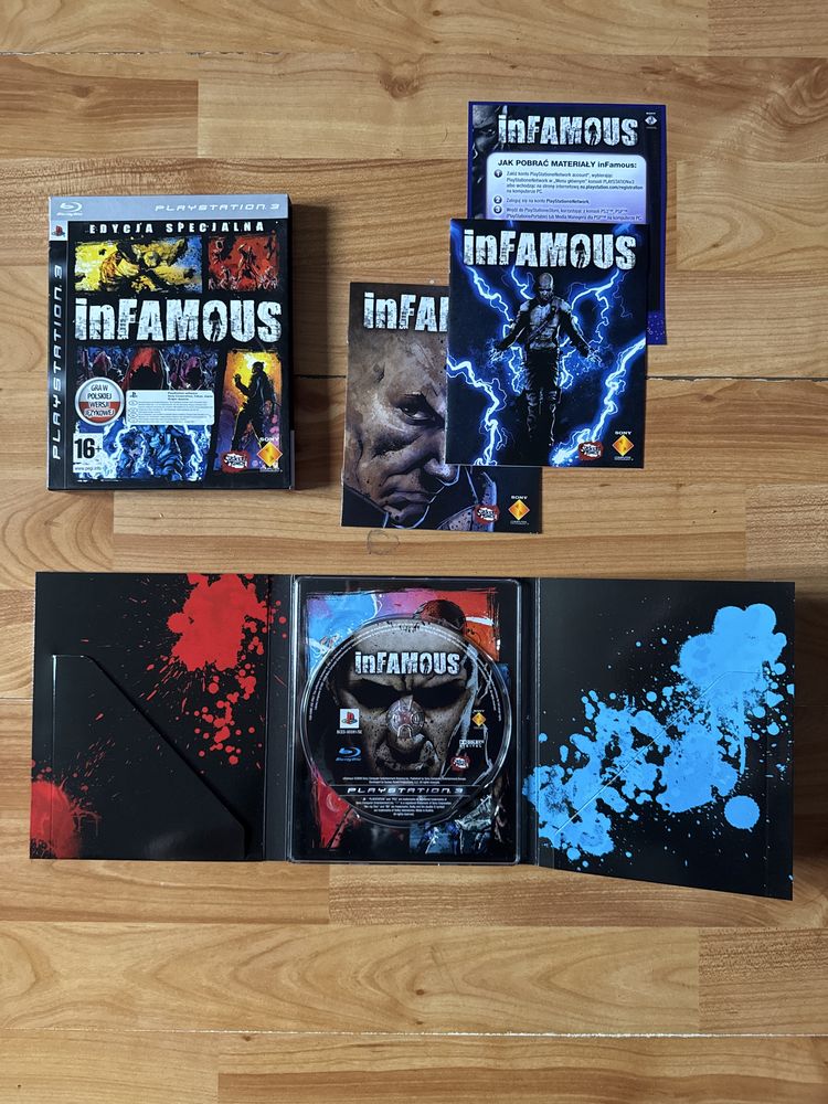 Infamous 1 playstation 3 edycja slecjalna