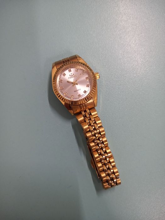 Zegarek damski pozłacany