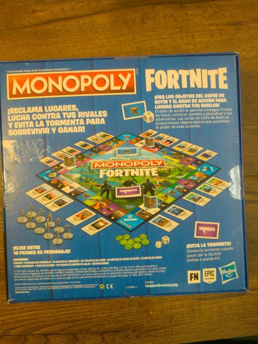 Monopoly Fortnite – Edycja Kolekcjonerska Wersja Hiszpańska