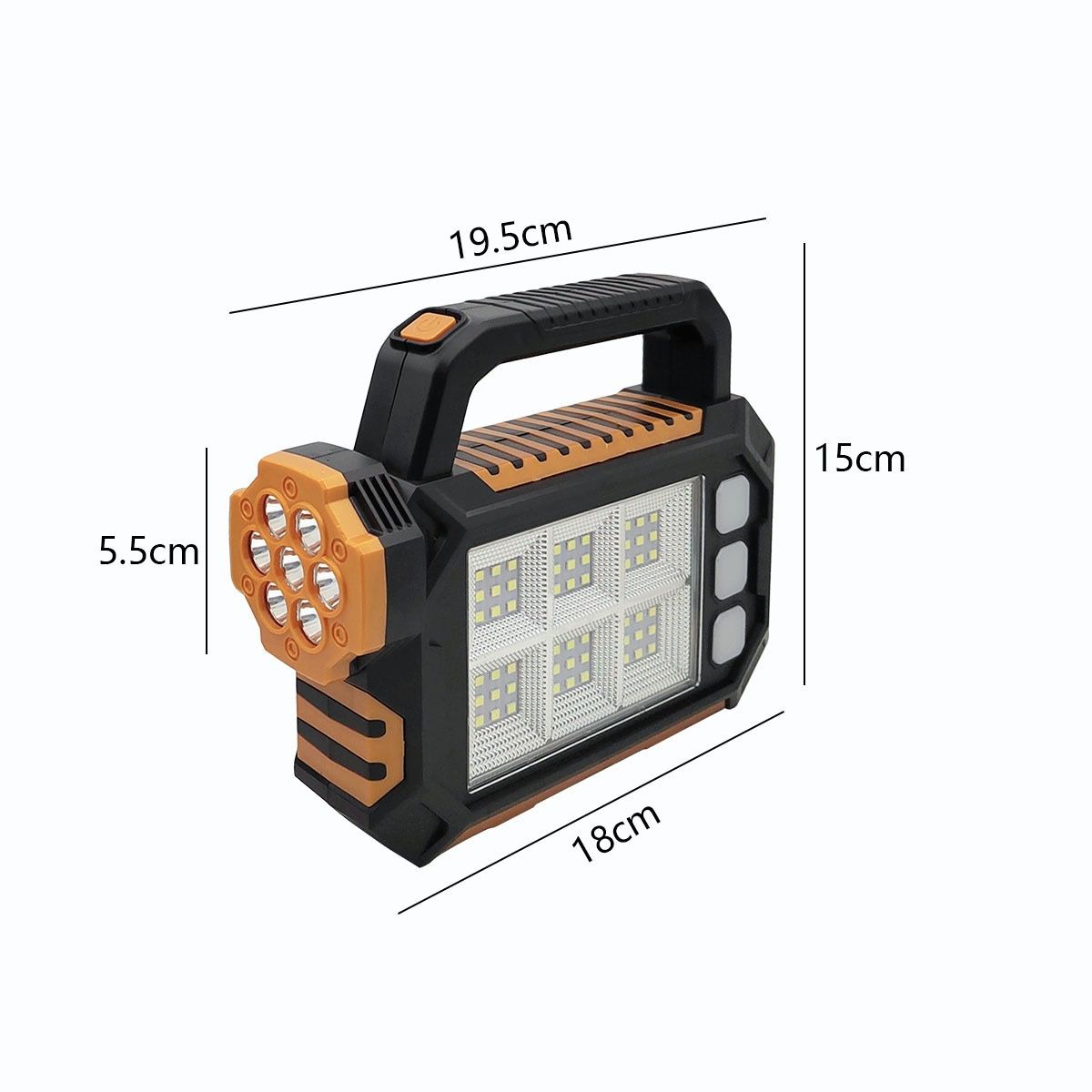 Ліхтар з акумулятором на сонячній батареї LED Solar