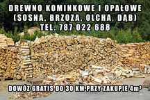 drewno kominkowe i opałowe