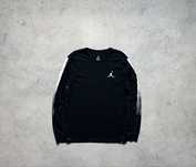 Мужская Кофта Лонгслив Nike Air Jordan Черный Оригинал Идеал S-M