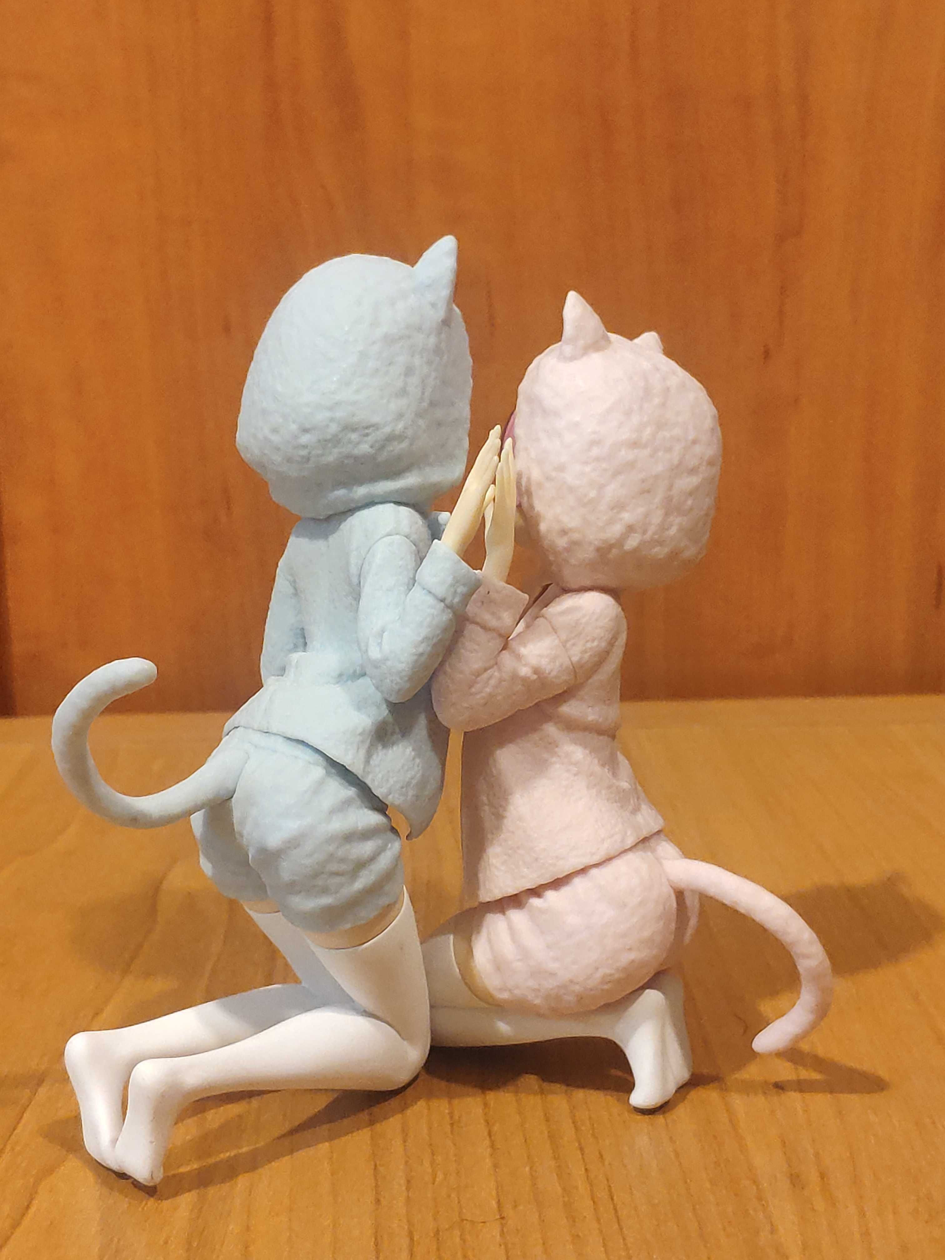 Figurki Anime Manga Re:Zero - Ram & Rem Nyanko Mode - Banpresto