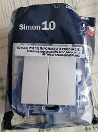 Simon 10 włącznik podwójny