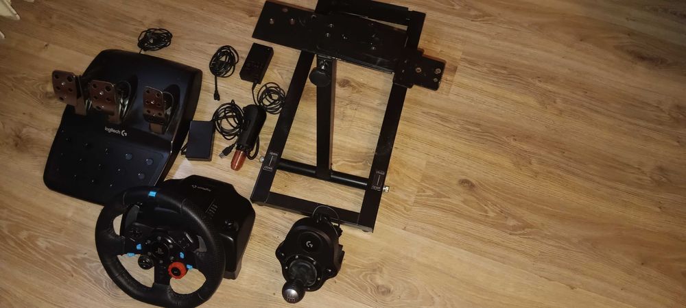Kierownica Logitech G29 + Shifter + Stojak + Shifter SKRS MAN