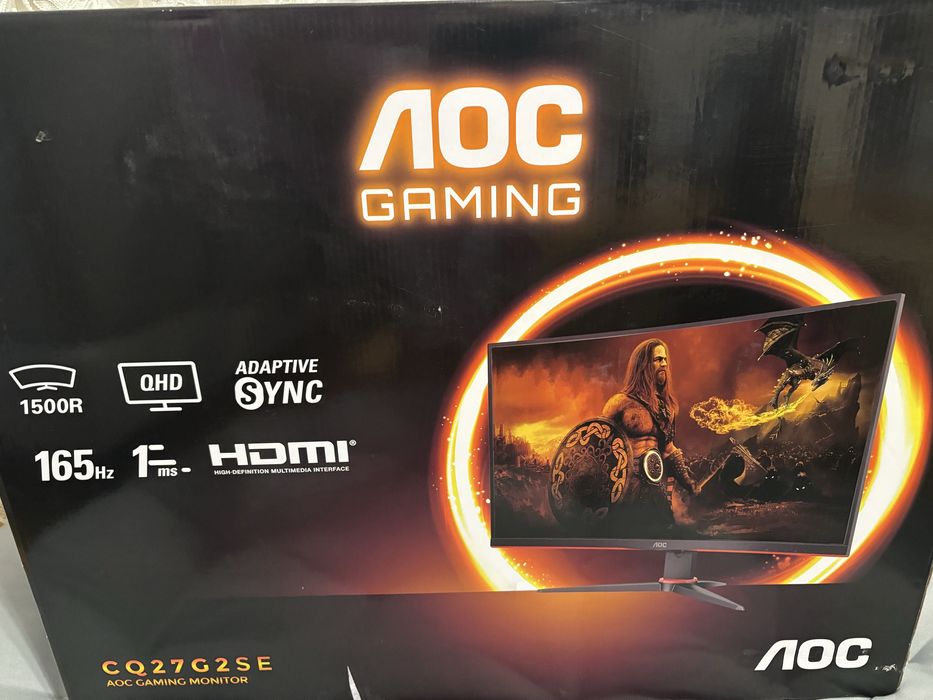 Ігровий монітор AOC 27 CQ27G2SE  165 Гц