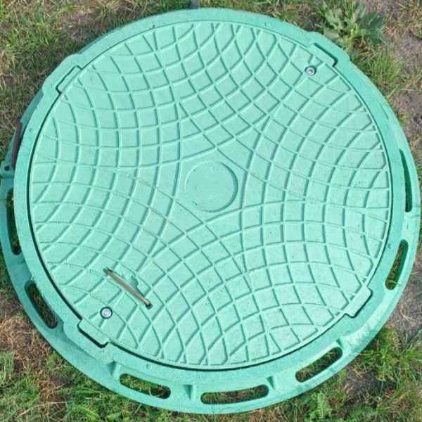 Włazy ogrodowy, kanalizacijna, pokrywa studnia,  do szambo, polimerowy