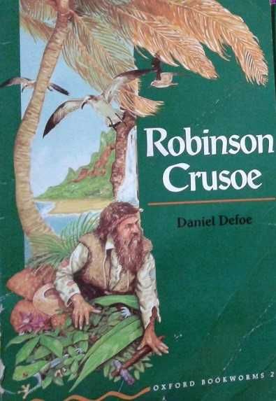 Livros em inglês de: Anne Frank, Anne Rice, Mark Twain, Daniel Defoe