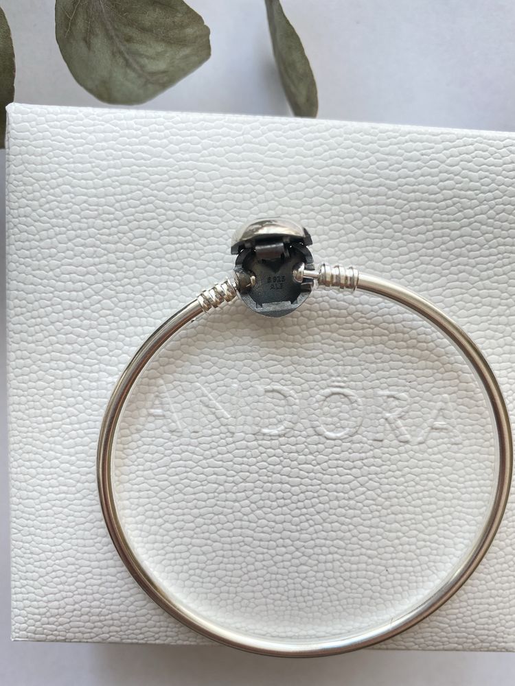 Bransoletka PANDORA 19 cm serce S925 Nowa+pudełko wyprzedaż