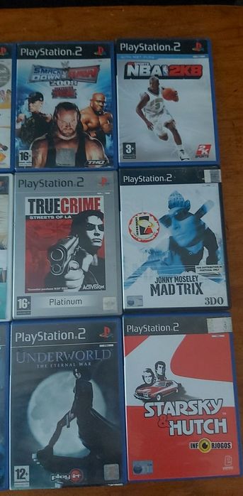 Ps2 vários jogos.