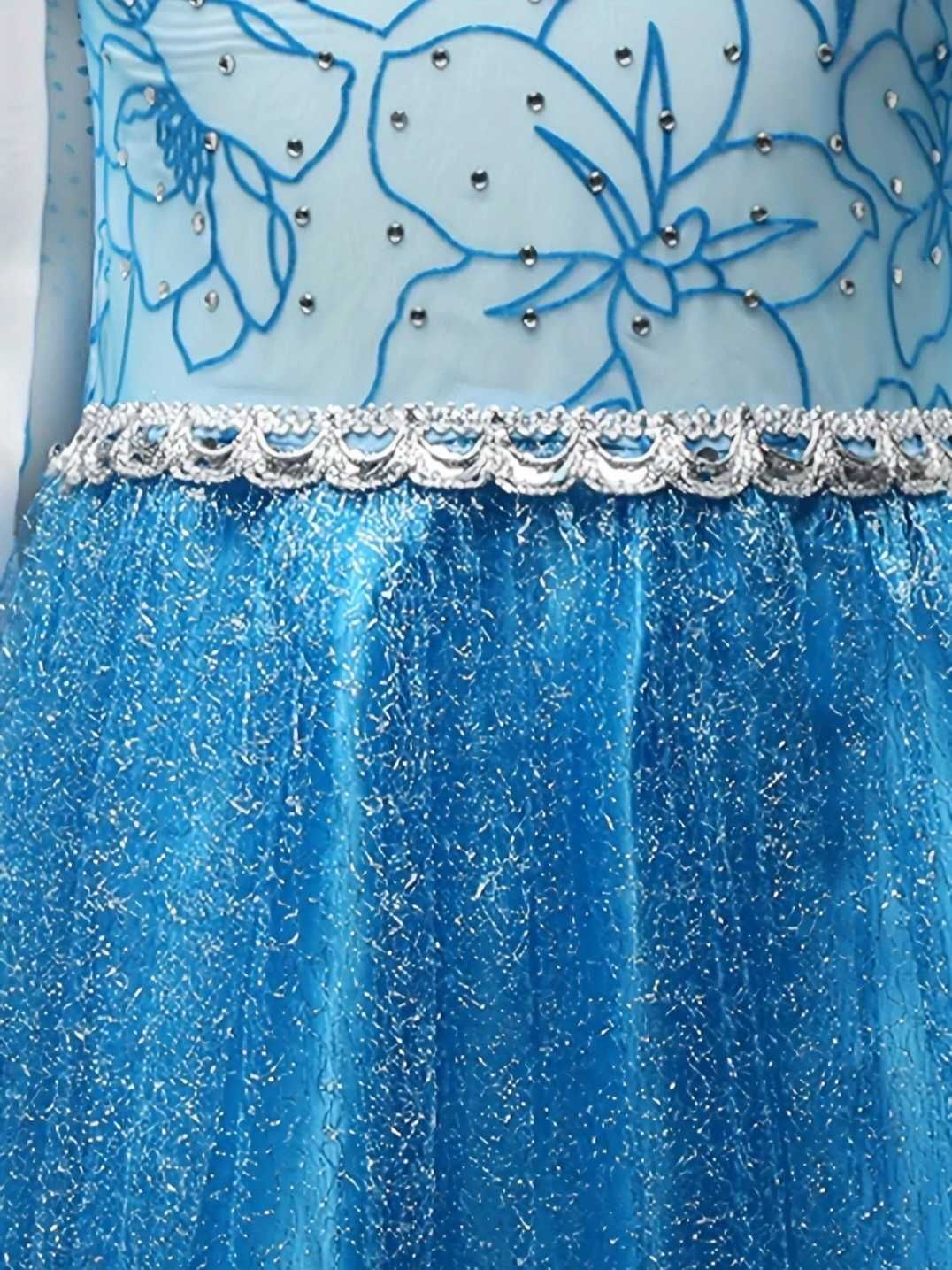 Nowa suknia Elsa Elza Kraina Lodu Frozen, r. 116 bal przebranie