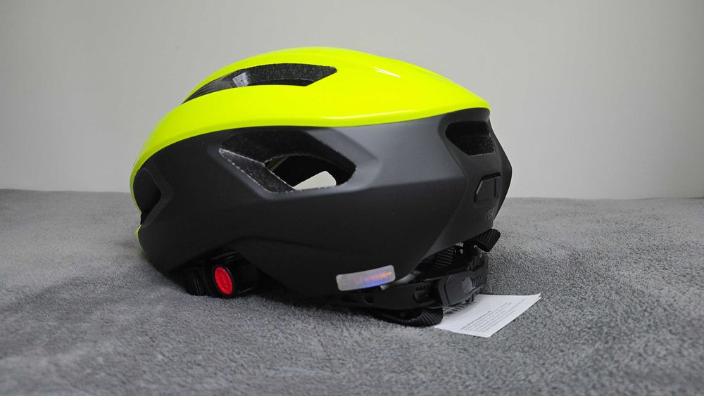 Lekki Kask rowerowy UVEX RISE CC Neon Yellow Bk Matt rozmiar 56-59 cm