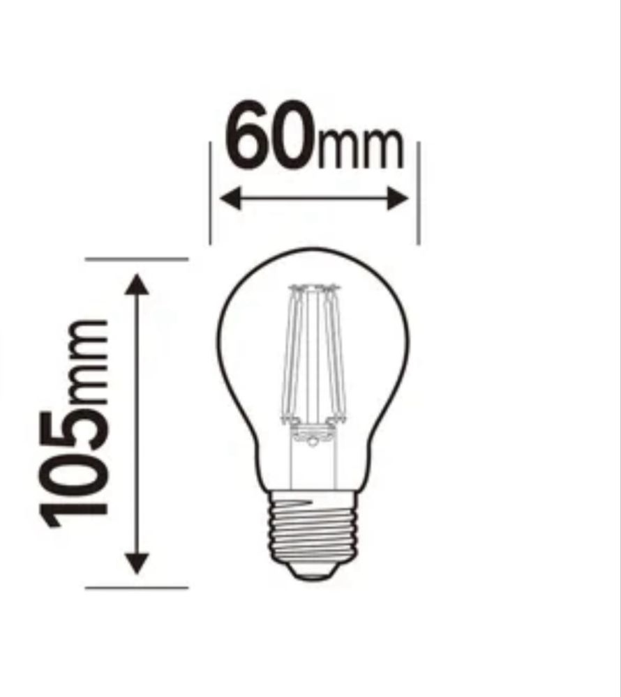 Żarówka LED E27 7,8 W 1055 lm Ciepła biel Lexman