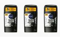 Nivea Men Black&White Invisible Original antyperspirant 50ml 3szt.