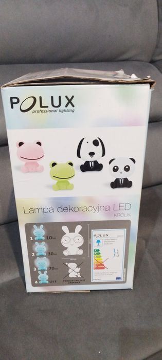 lampka led królik na prąd dekoracja prezent gwiazdka