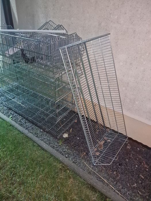 Sprzedam kosze sklepowe ocynkowane  do altanki garażu 20szt