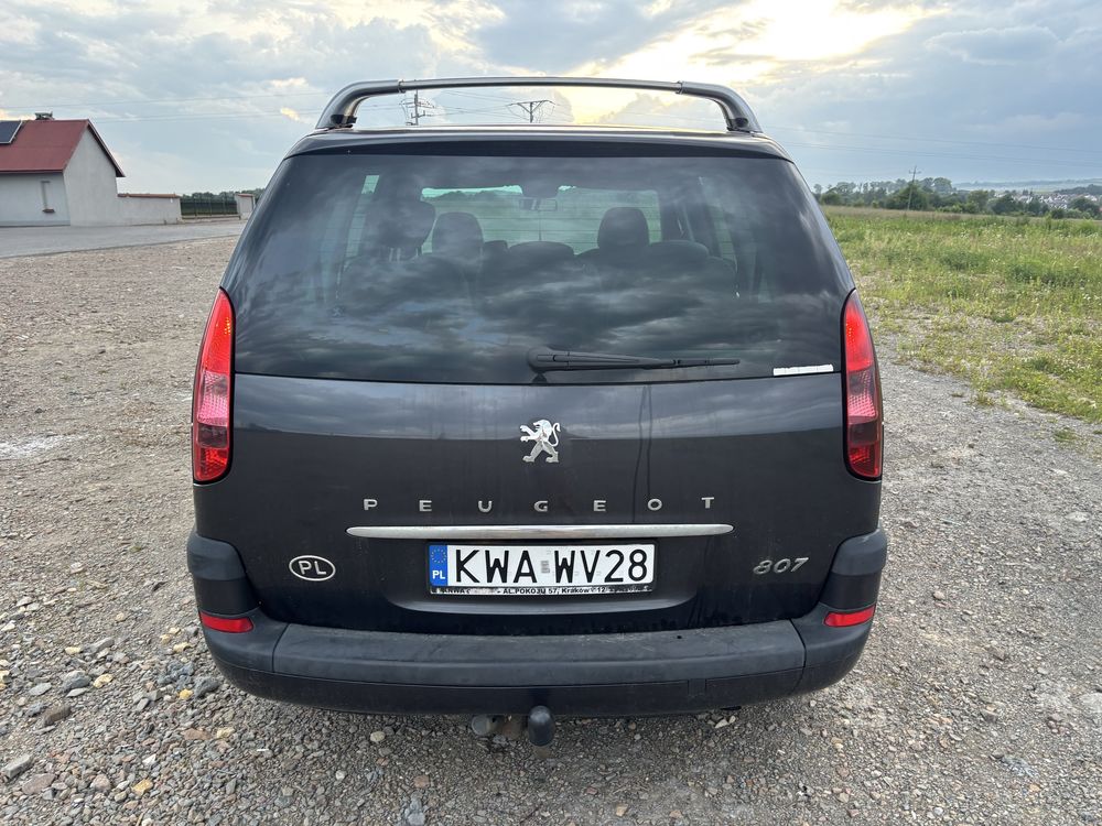 Peugeot 807 2.0 hdi 2005 r 7 os z hakiem