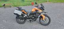 Romet ADV 250 kategoria B ABS wtrysk enduro turystyk kufry akrapovic