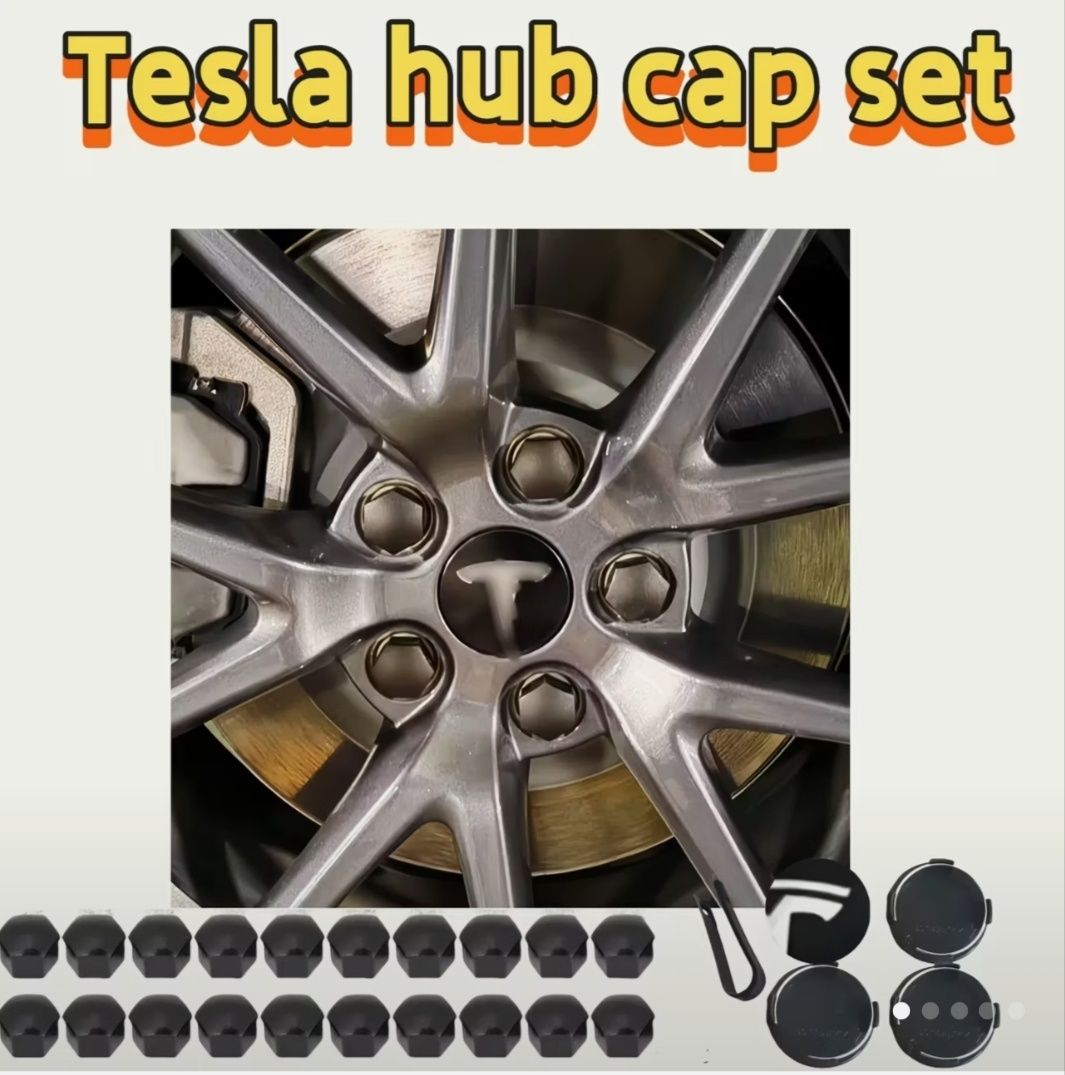 Набір захисних ковпачків для TESLA Model 3/S/X